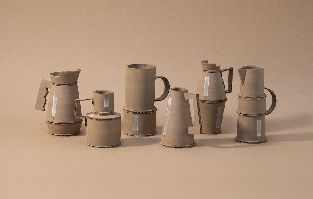 是瓦愣紙還是陶瓷？法國藝術家Jacques Monneraud 打造宛如瓦愣紙模型的