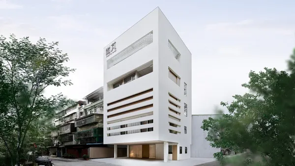 致敬英國建築大師 David Chipperfield 的微型美術館！大陸建設「耑芃」接待會館再現經典