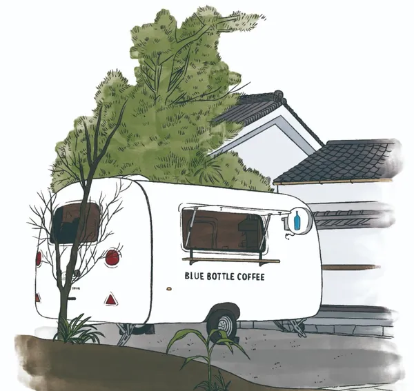 設計賦能的 100 種可能-藍瓶咖啡快閃店