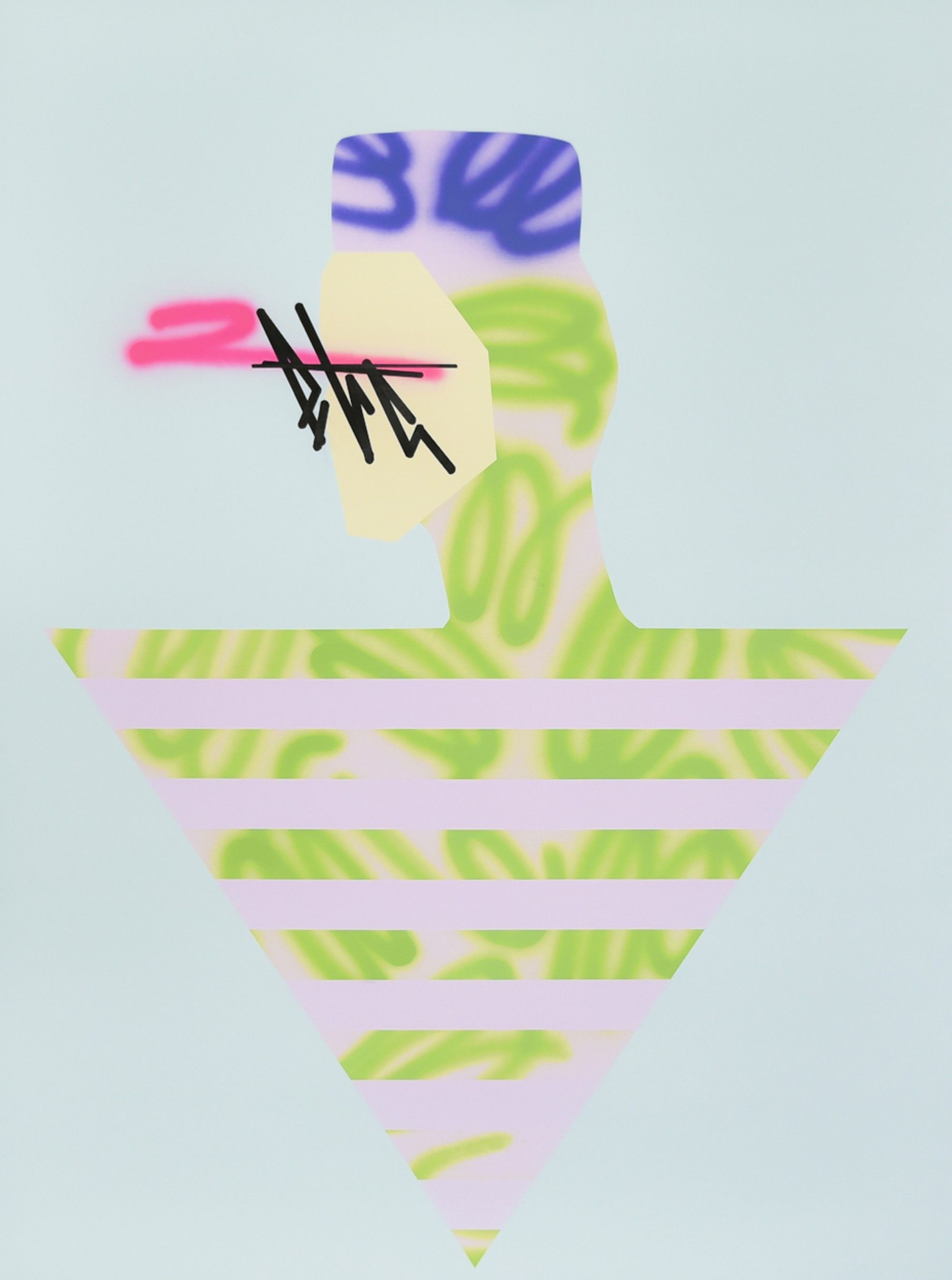 日本藝術家OKI KENICHI 首次來台個展！《TBH TONIGHT》以原創沖形文字