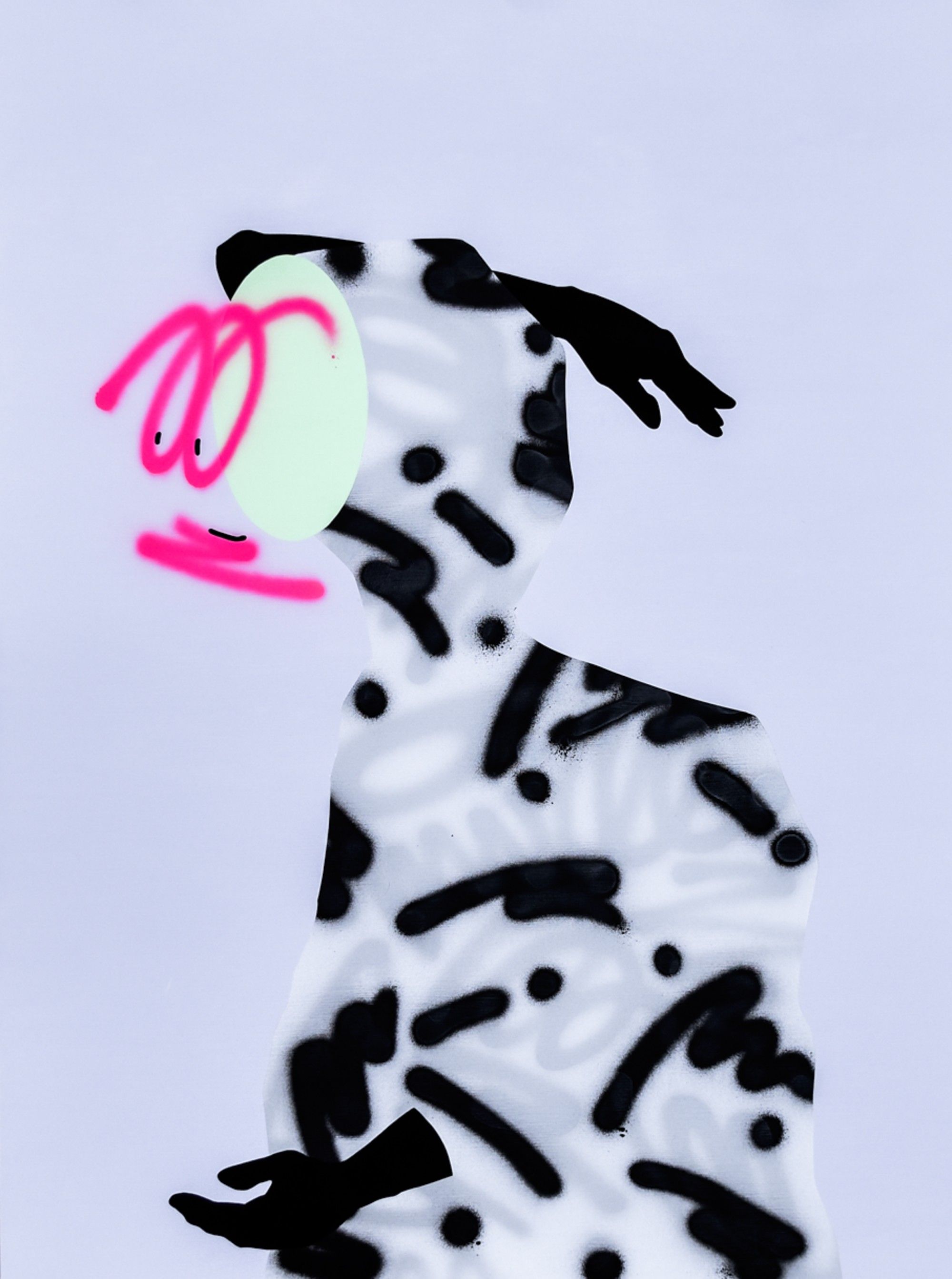 日本藝術家OKI KENICHI 首次來台個展！《TBH TONIGHT》以原創沖形文字