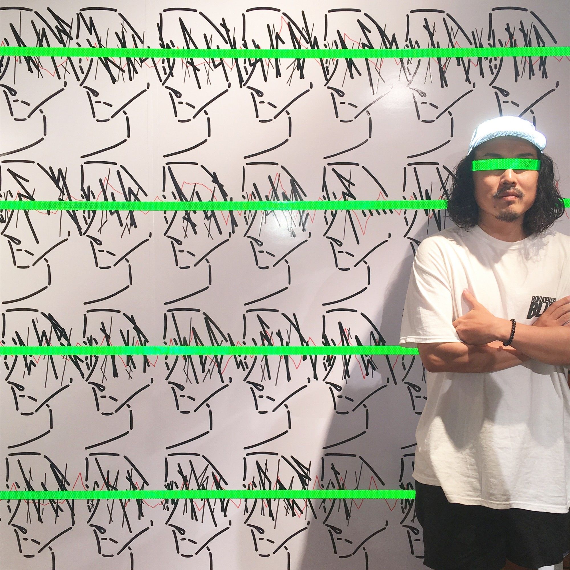 日本藝術家OKI KENICHI 首次來台個展！《TBH TONIGHT》以原創沖形文字