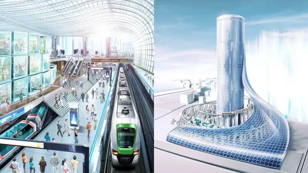 大阪世博會新站「夢洲站」搶先開通！靈感源自日本傳統摺紙工藝，以大器日本美學迎接來客