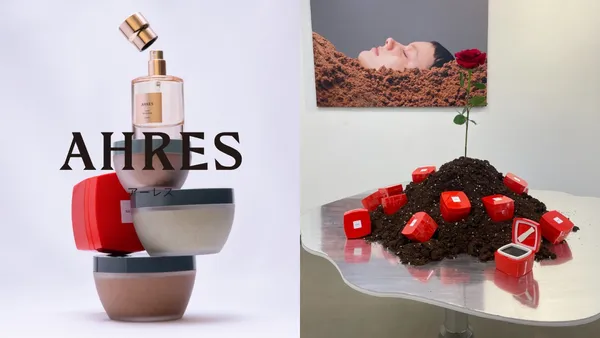 連成分表都有可愛插圖！日本話題品牌 AHRES 登台：前衛品牌形象視覺，帶來 4 大產品支線