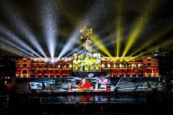 2024 國慶總統府光雕展演亮點曝光！43 部台灣漫畫動畫作品齊聚，10/8 凱道點亮半世紀創作魂