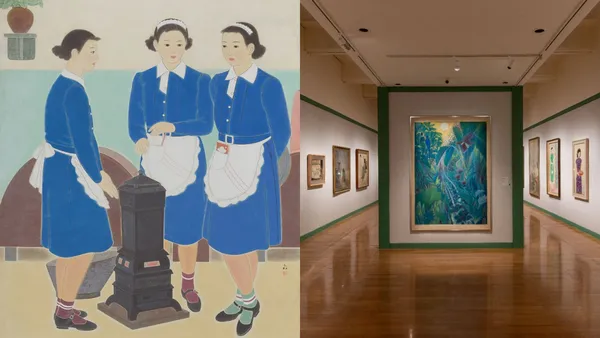 「喧囂的孤獨：臺灣膠彩百年尋道」北美館開展！5 大展區、146 件繪畫，一覽跨世紀的情感樣貌