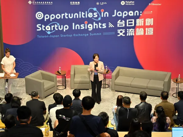 臺北市政府產業發展局吳欣珮副局長致詞