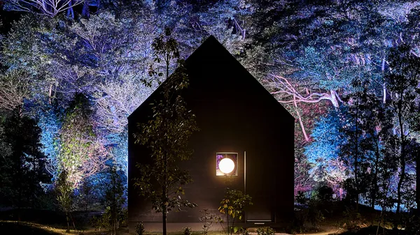 teamLab 新作「幽谷隱田跡」