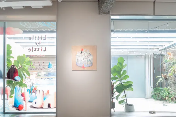 101 董座收藏！藝術家謝宜庭個展 《Little by Little》展到 11/2，以畫筆細膩編