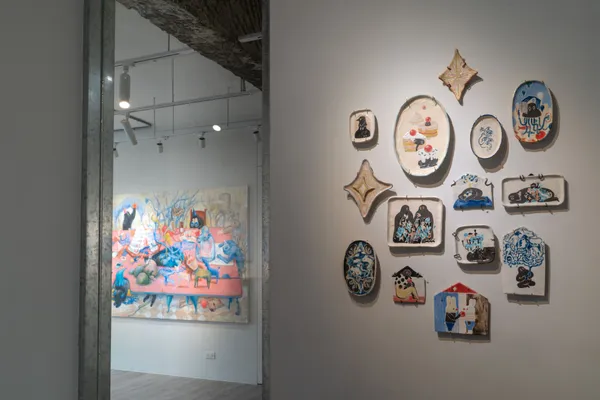 101 董座收藏！藝術家謝宜庭個展 《Little by Little》展到 11/2，以畫筆細膩編