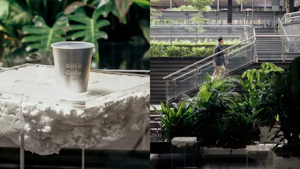 「GŪLŪ GURU 酒調飲實驗室」信義二店開幕！水色設計操刀，打造隱沒地平線之下的忘憂庇護所