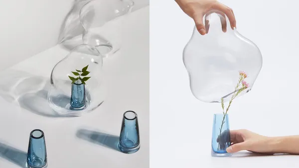 凝結迷人瞬間！靈感來自日本和菓子的包覆，Yuhsien Design Studio 將創意轉化為「泡泡花器」