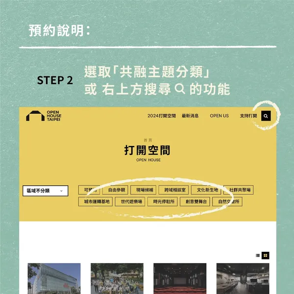 Open House Taipei 打開台北