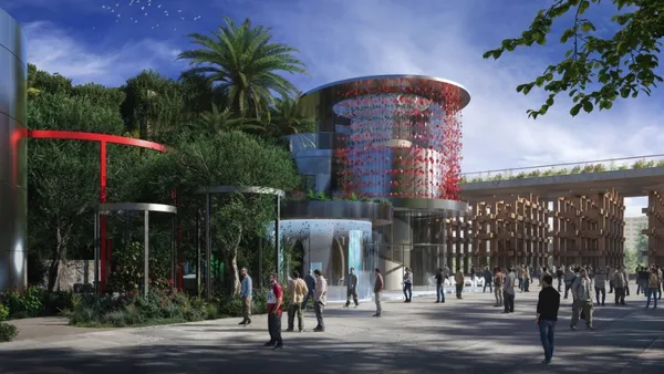 地中海與日式庭園的邂逅！2025 大阪世博摩納哥館打造文化交融空間，反光建築映射東西之美