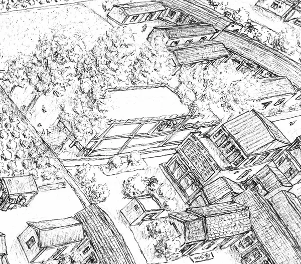 新竹古城風情、彰化恬靜農村！英籍藝術家 Tom Rook 超過 10 年手繪紀錄台灣美麗地景風貌 | ShoppingDesign