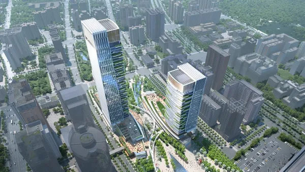 新竹最高樓「未來之心 Gateway Plaza」！花園式綠色塔樓，串連高鐵、台鐵與公園成為交通新門戶