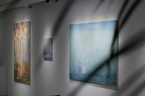 御陶坊新展展至 12/1！日本油畫家ミノリ Minori 創作個展，以「雨天」為意象，細膩拆解點與線