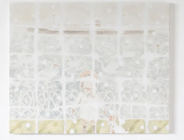 御陶坊新展展至 12/1！日本油畫家ミノリ Minori 創作個展，以「雨天」為意象，細膩拆解點與線