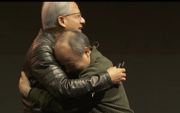 黃仁勳與孫正義爐邊談話3.jpg