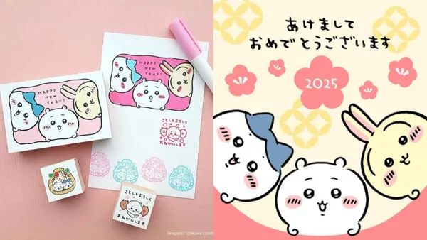 吉伊卡哇新年限定！3 款賀年明信片搭配裝飾貼紙，日本郵局 155 家門市 11/15 開賣