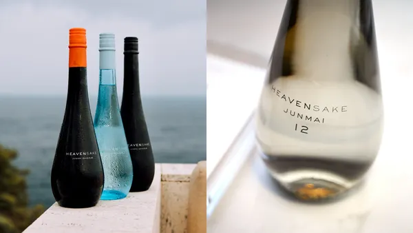 日法混血清酒品牌 HEAVENSAKE 來台！瓶身靈感來自香檳、雨滴優雅線條，推翻清酒既定印象