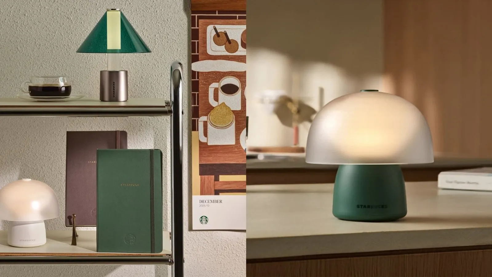Starbucks 韓国限定ランプ 勿体なく Bonakia-T グリーン