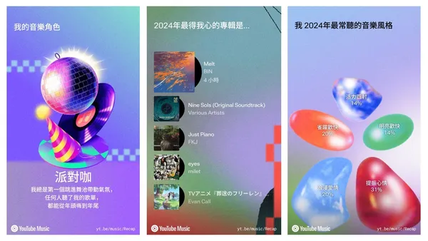 YouTube Music 年度回顧