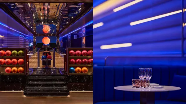 臺中勤美洲際酒店 Rolling Bar 滾 BAR 正式開幕！攜手方序中設計，結合保齡球等推出嶄新概念運動酒吧