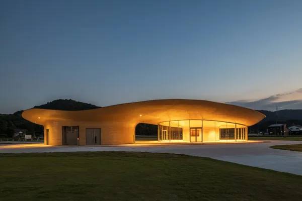 日本首座竹建材防災中心