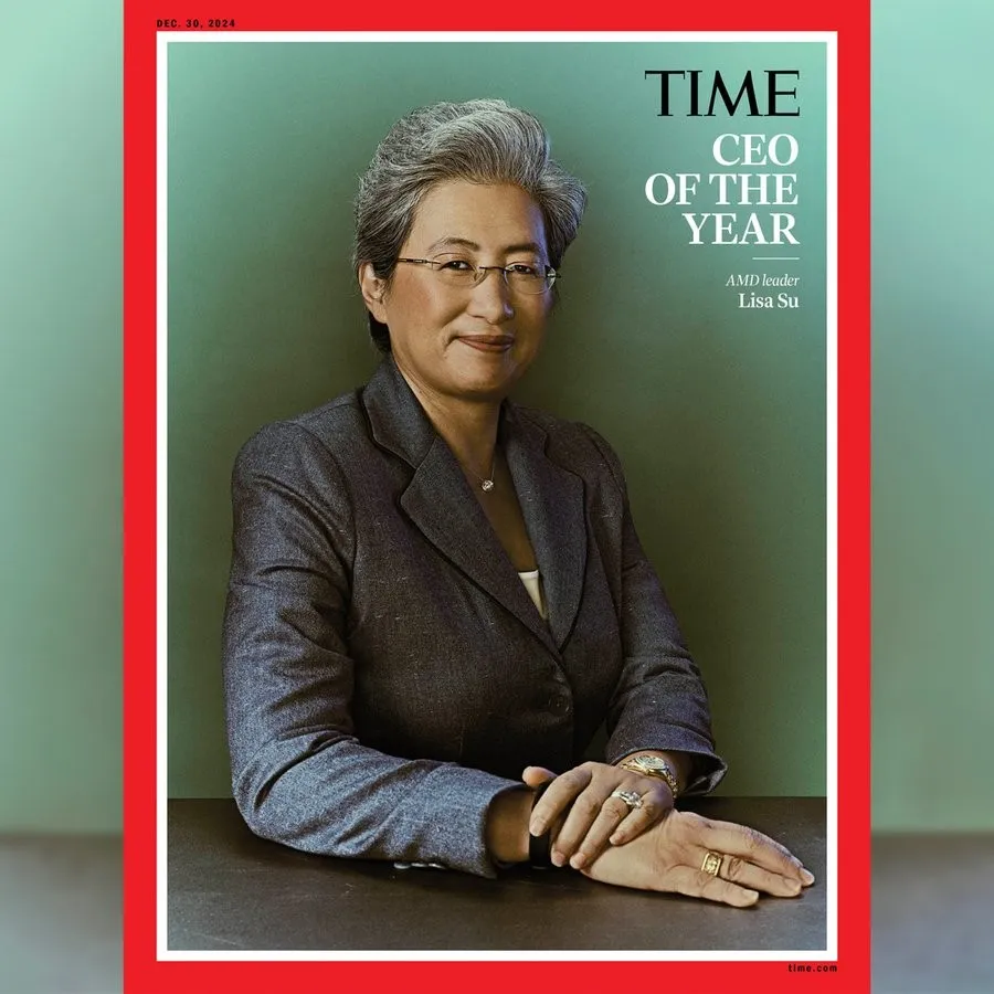 蘇姿丰獲選《時代雜誌》年度最佳執行長！曾表示：失敗不是選項，3個故事了解半導體女王