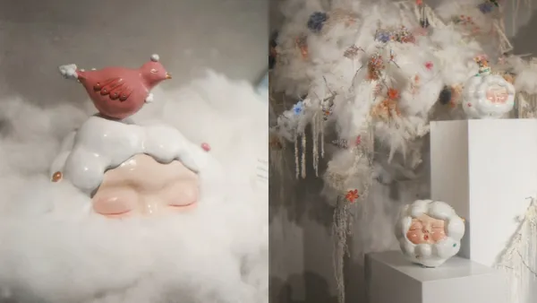 以陶作呈現柔軟心境！藝術家睡夢頭《In the Melting of Dream》台北個展：將抽象情緒揉入創作