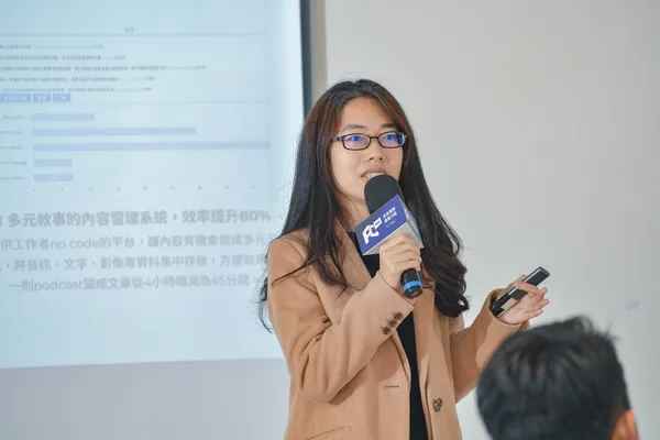 巨思文化經理人用戶成長中心副總監韋惟珊