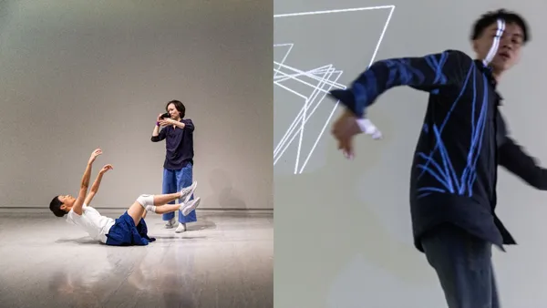 2024 北美館日免票入場！移動式劇場《漸見》開演，《台北雙年展》廢棄展材化身寄物包袋