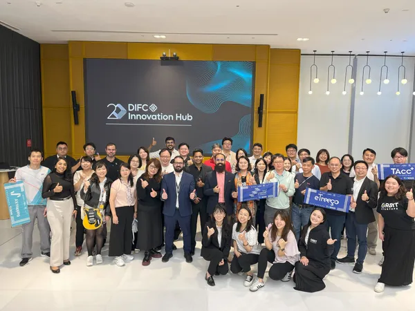 GAcc+加速器入選團隊拜訪DIFC杜拜國際金融中心