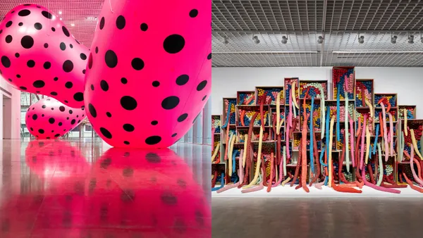 開箱北師美術館「草間彌生」特展！重現 7 顆巨型粉紅圓點氣球，以 4 大子題展出 70 件作品