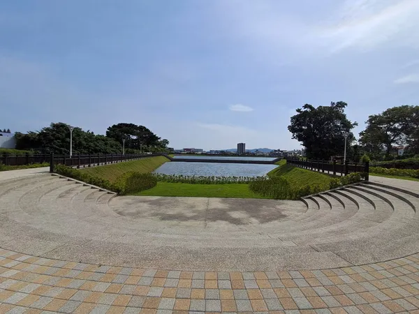 桃園大樹林滯洪池「水の秘密基地」