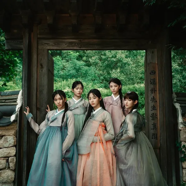 Minji、Hanni、Danielle、Haerin、Hyein vogue 2025