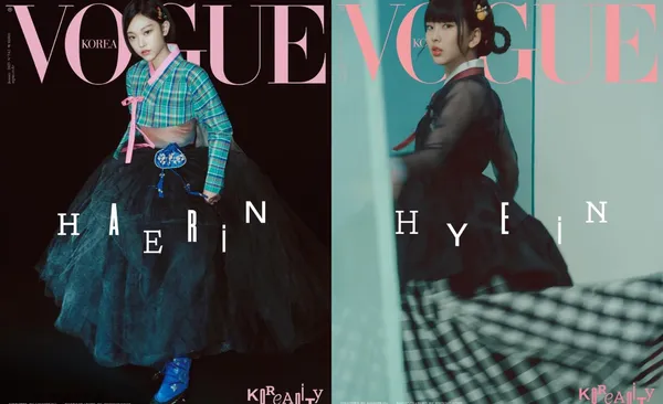 Minji、Hanni、Danielle、Haerin、Hyein vogue 2025