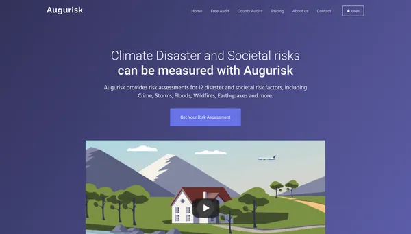 買房必備Augurisk：輸入地址秒知地震帶、犯罪率、空污率，它們怎麼賺錢？ 