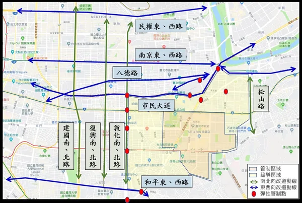 2025台北跨年交通