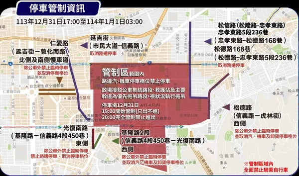 2025台北跨年交通