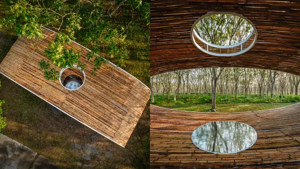 以國產竹為創作！屏東林後四林「山、村共生」展覽：首件巨型裝置藝術《納》正式亮相