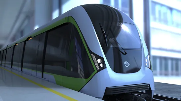 「桃捷綠線」首列車廂