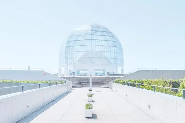 葛西臨海水族館的玻璃圓頂
