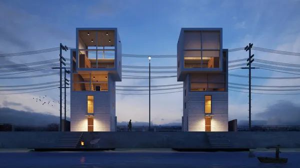安藤忠雄 4x4 house