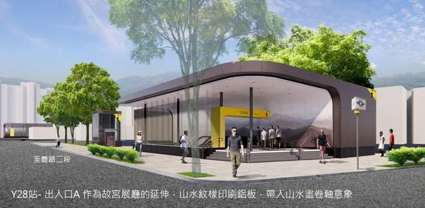 北捷環狀線 Y28 車站設計
