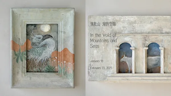藝術家墨白台北個展《落於山海的空隙》！首次展出「動物」系列，24 幅作品溫柔勾勒空間與季節