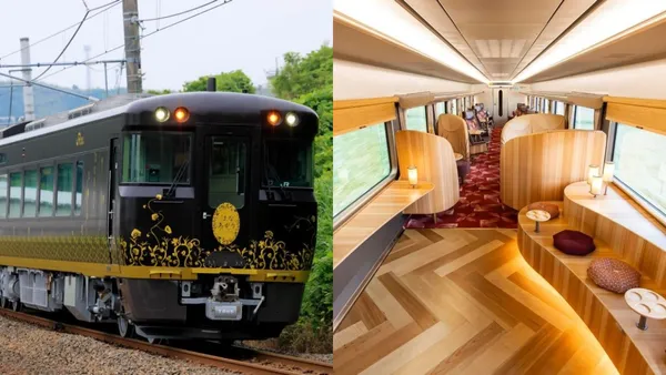 連結大阪世博、瀨戶內藝術祭！高級觀光列車 Hana Akari：車廂設計、行駛路線、春季預約整理