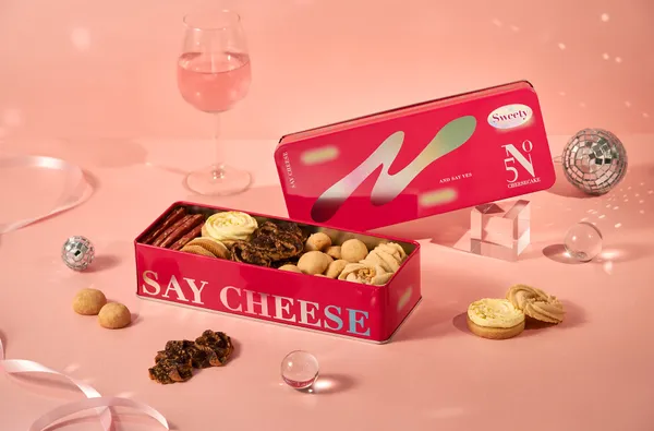 圖4：《Sweety甜點餅乾禮盒》售價$450元／盒© No.5 CheeseCake 5號起司蛋糕