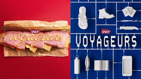 鐵路公司識別也能很活潑！法國國鐵子品牌「SNCF Voyageurs」邀藝術家共創 25 個全新 Logo